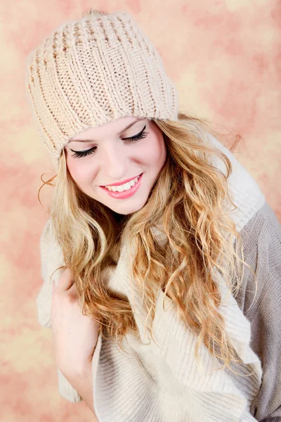 Girl winter portrait — Stock Photo, Image