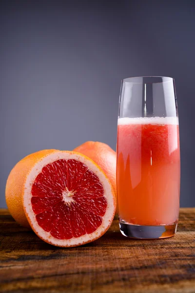 Red grapefruit juice — Stock Photo, Image