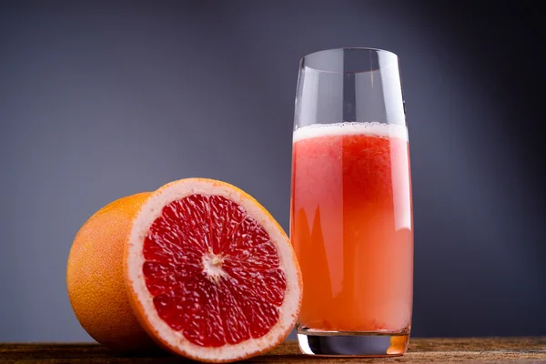 Red grapefruit juice — Stock Photo, Image