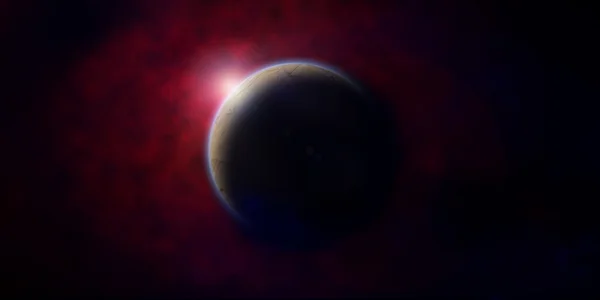 Planetens fødsel – stockfoto