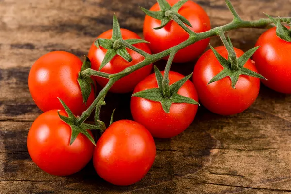 Tomates de cereja - tomates de pachino — Fotografia de Stock