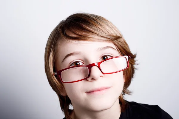 Gözlük okul çocukları — Stok fotoğraf