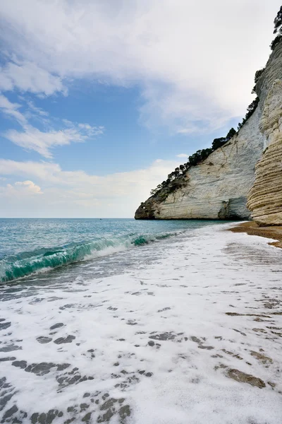 Playa de Vignanotica - Gargano - Puglia - Italia — Foto de Stock
