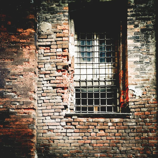 Old building wall in Milan — Stock Photo, Image