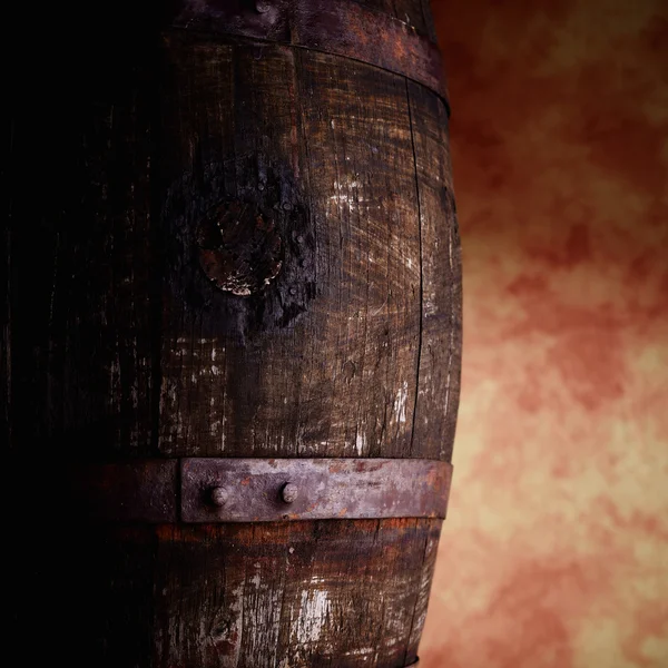 Beczka na wino drewno — Zdjęcie stockowe