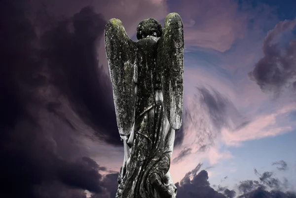 Angel on the way to the sky — Stock Photo, Image