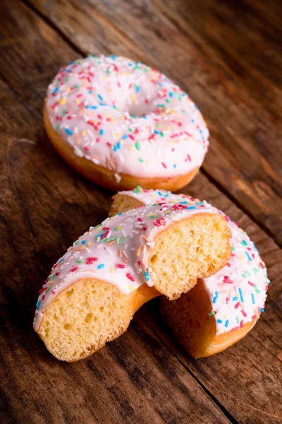 色彩艳丽的甜甜圈 — 图库照片
