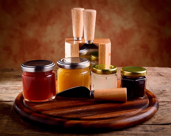 Cheese tasting set — Stock Photo, Image