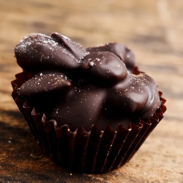 Pastelería de almendras con chocolate —  Fotos de Stock