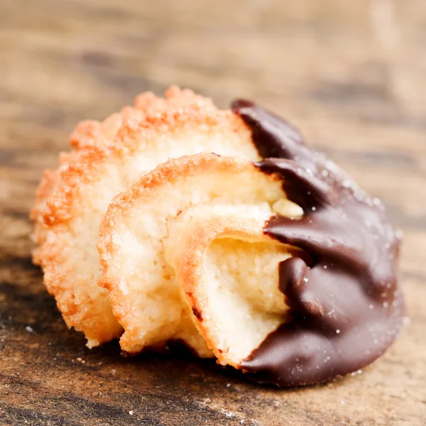 Pastelería de almendras con chocolate — Foto de Stock