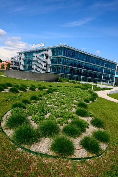 Milano,Italy, april 29 2014: MICROSOFT ITALY corporate headquart — Stock Photo, Image