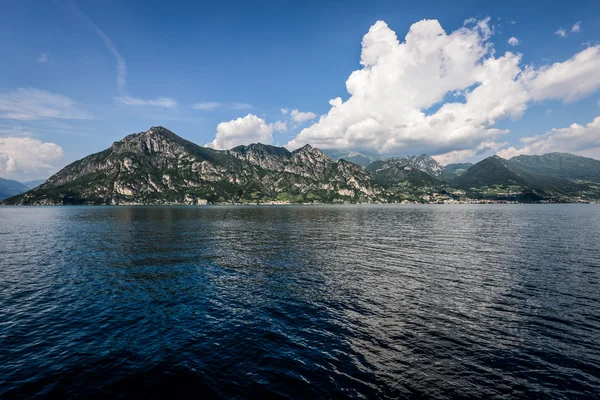 Iseo Lake, Brescia, Lombardia, Itália — Fotografia de Stock