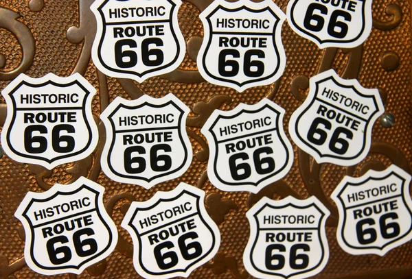 Symbole der historischen Route 66 — Stockfoto