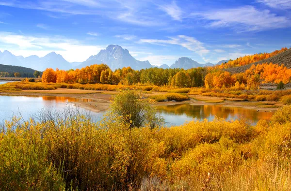 Гранд Tetons — стокове фото