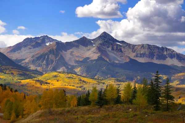 Rocky mountain peaks