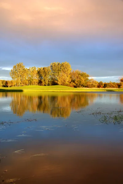 Höstens reflektioner — Stockfoto