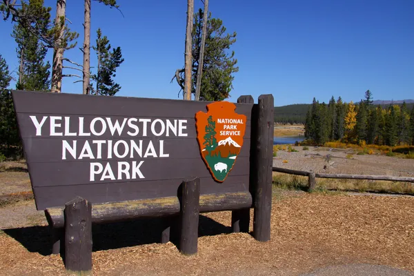 Yellowstone Park Board — Stockfoto