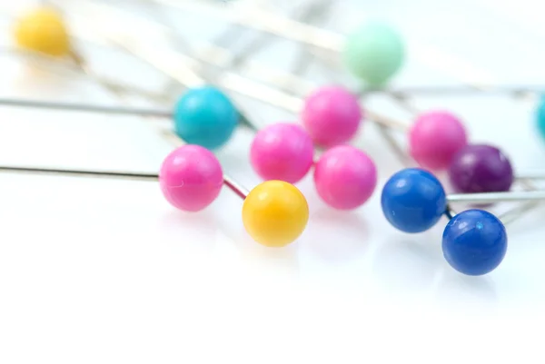 Many colorful pins — Stock Photo, Image
