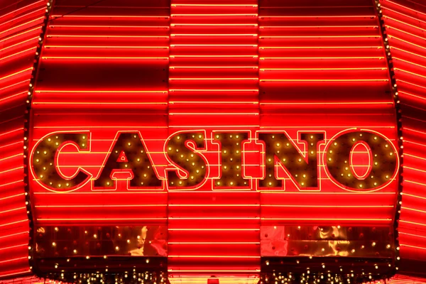 Sinal do casino — Fotografia de Stock