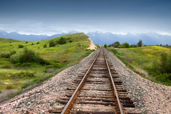 Tren yolu — Stok fotoğraf