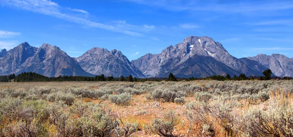 Chaîne de montagnes Grand Tetons — Photo