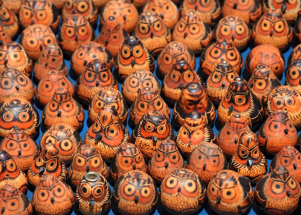 Owl crafts — Stock Photo, Image