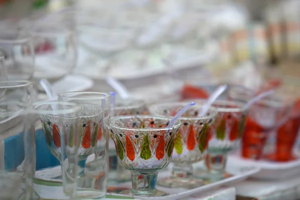 Colorful glass set — Stock Photo, Image