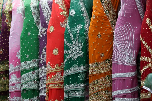 印度的纱丽服 — 图库照片
