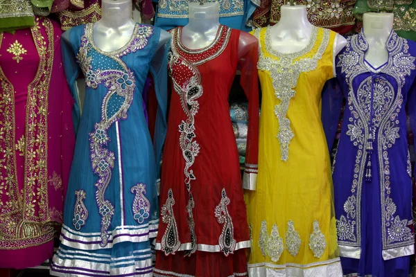 Ινδικό γυναίκες φορέματα — Φωτογραφία Αρχείου