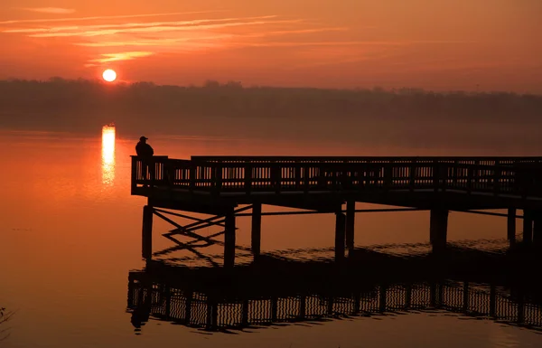 Fischerdeck — Stockfoto