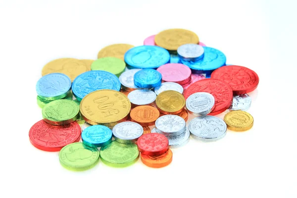 Coin candy — Stock Photo, Image