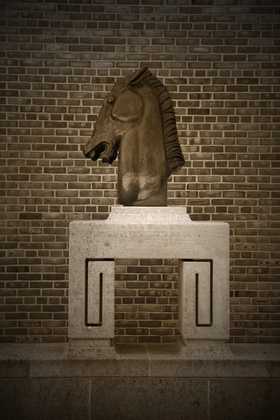 Estátua de cavalo — Fotografia de Stock