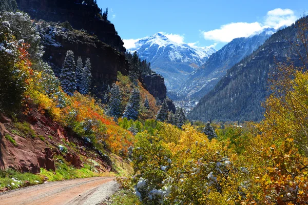 Задние дороги Колорадо — стоковое фото