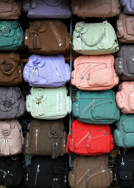 Bolsos de mano coloridos — Foto de Stock