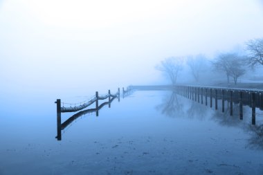 kış zamanında oldukça Gölü