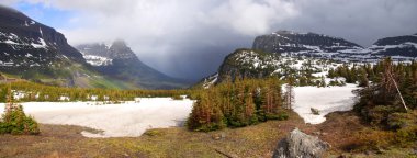 Kış aylarında buzulların