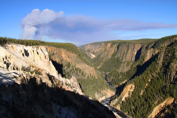 Grand Canyon di Yellowstone — Foto Stock