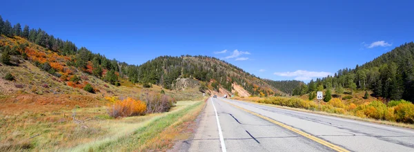 公路在科罗拉多州的 160 — 图库照片