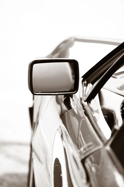 Rear view mirror — Stock Photo, Image