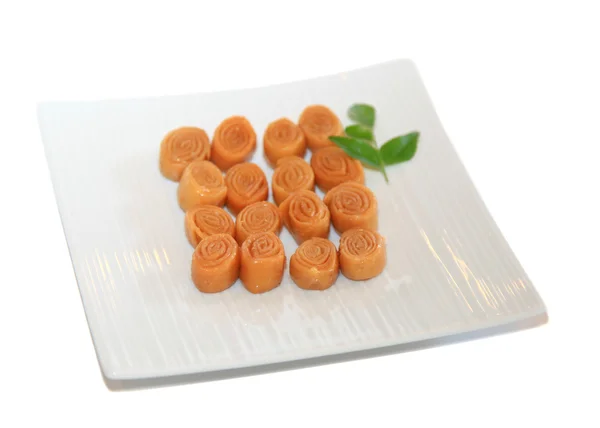 Indian sweets Kaja — Stock Photo, Image