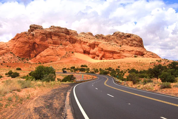 Caminho alto no Arizona — Fotografia de Stock