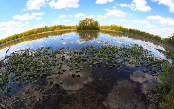 Jezero kensington v Michiganu — Stock fotografie