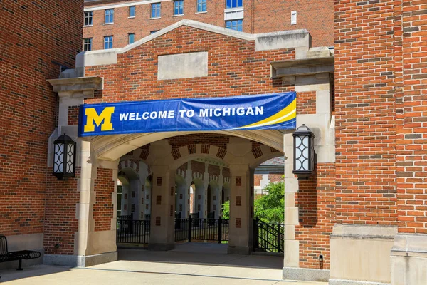 Ann Arbor August 2020 University Michigan North Quadrangle Lakó Akadémiai — Stock Fotó