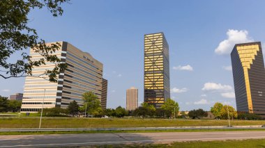 Southfield, Michigan - 18 Temmuz 2021; Southfield, Detroit 'in kuzeyindeki bir banliyö..