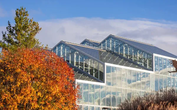 Casa Verde Arboreto Jardim Frederik Meijer Grand Rapids Michigan — Fotografia de Stock