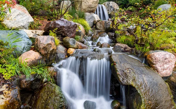 Water Falls Frederik Meijer Garden Grand Rapids Michigan — Stock Photo, Image