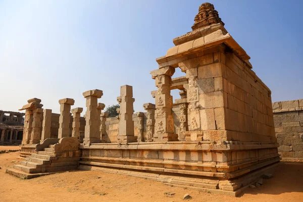 Architecture Ruins Hampi Karanataka State India World Heritage Site — 图库照片