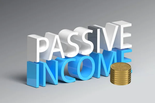 Illustration Passive Income Concept — Stock Photo, Image