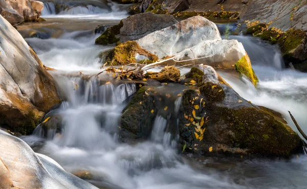 Waterfalls Big Cottonwood Creek Utah — Stock Photo, Image