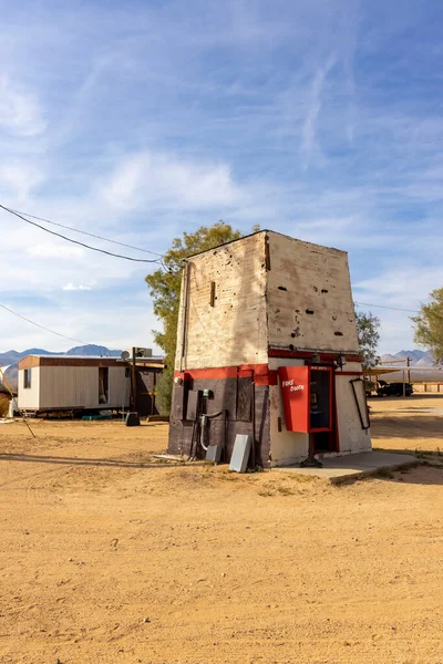 Kern County Usa April 2022 Old Buildings Preserve Ghost Town — Stock Photo, Image